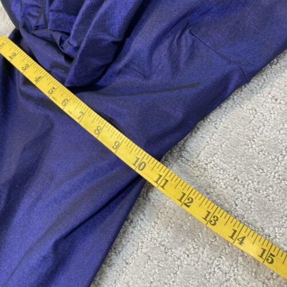 Dress Snap Party Formal Purple 1-Shoulder Ruffles Layered Satin-Taffet… - Picture 5 of 7